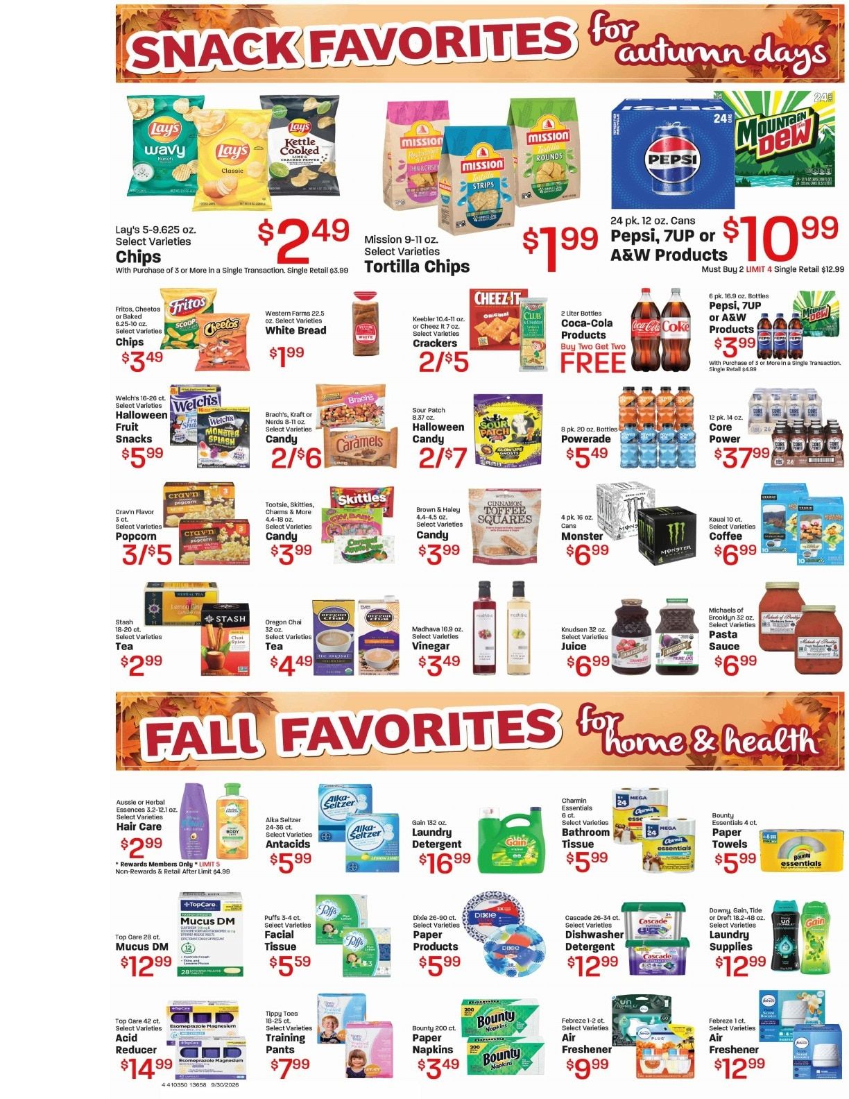 Clinton Market Weekly Ad September 30 - October 6, 2026