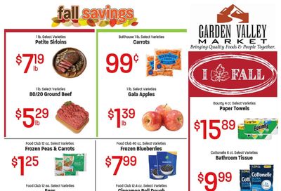 Garden Valley Market Weekly Ad September 30 - October 6, 2026