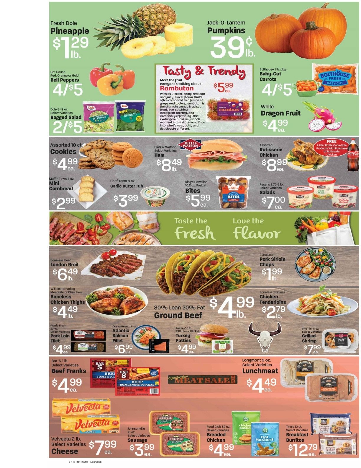 Glazier's Market Weekly Ad September 30 - October 6, 2026