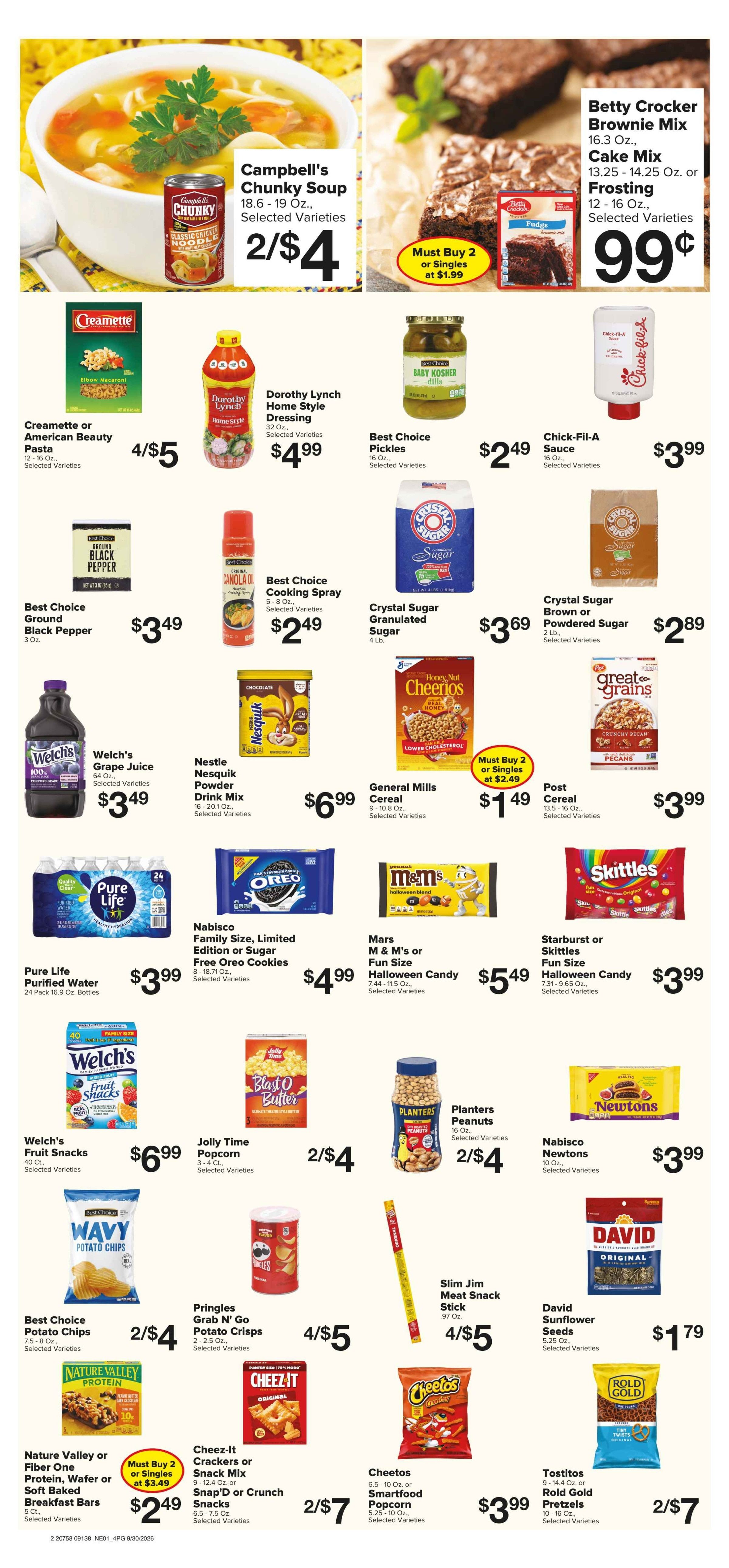 Pac N Save Weekly Ad September 30 - October 6, 2026