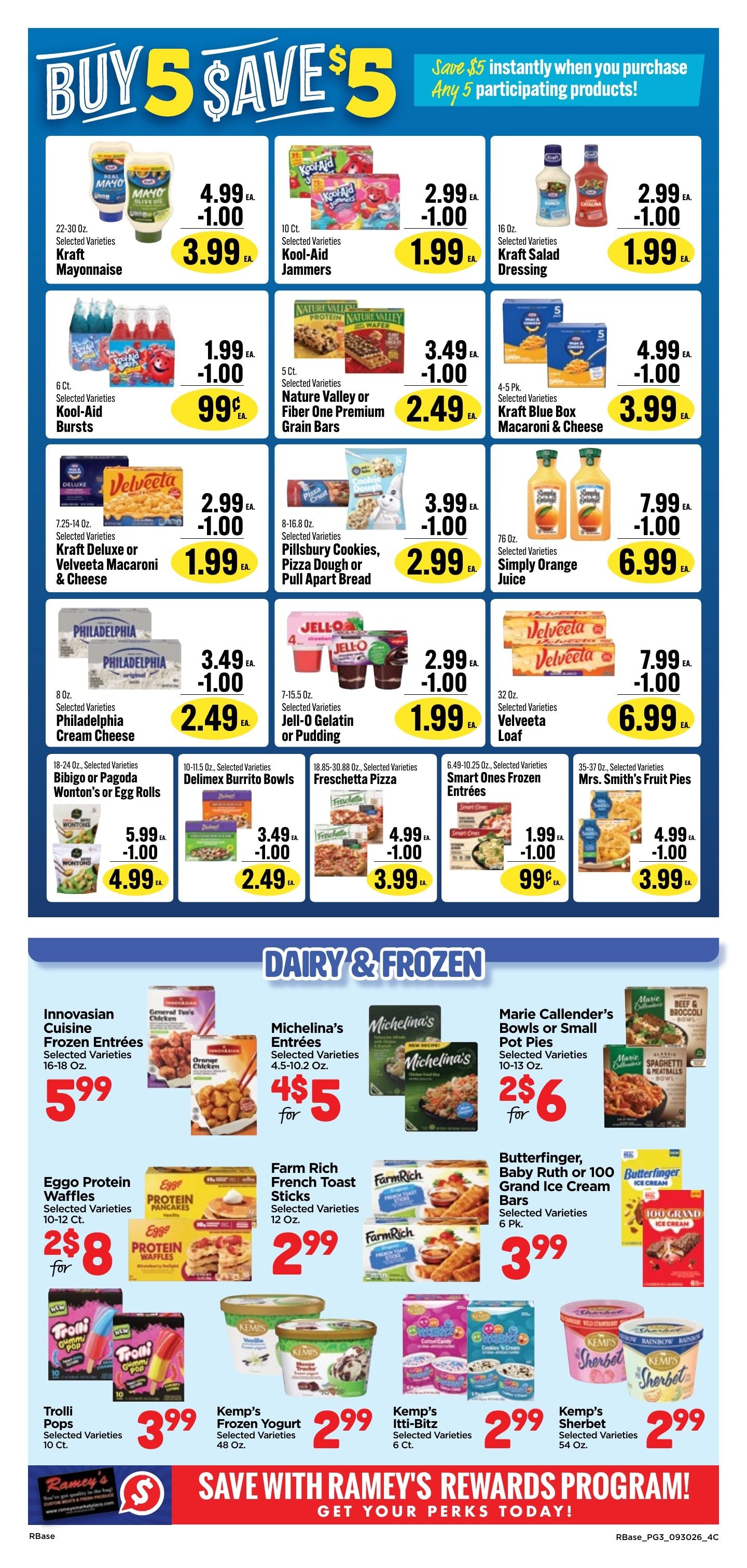 Ramey's (13561 St Stephens Ave, Chatom, AL) Weekly Ad September 30 - October 6, 2026