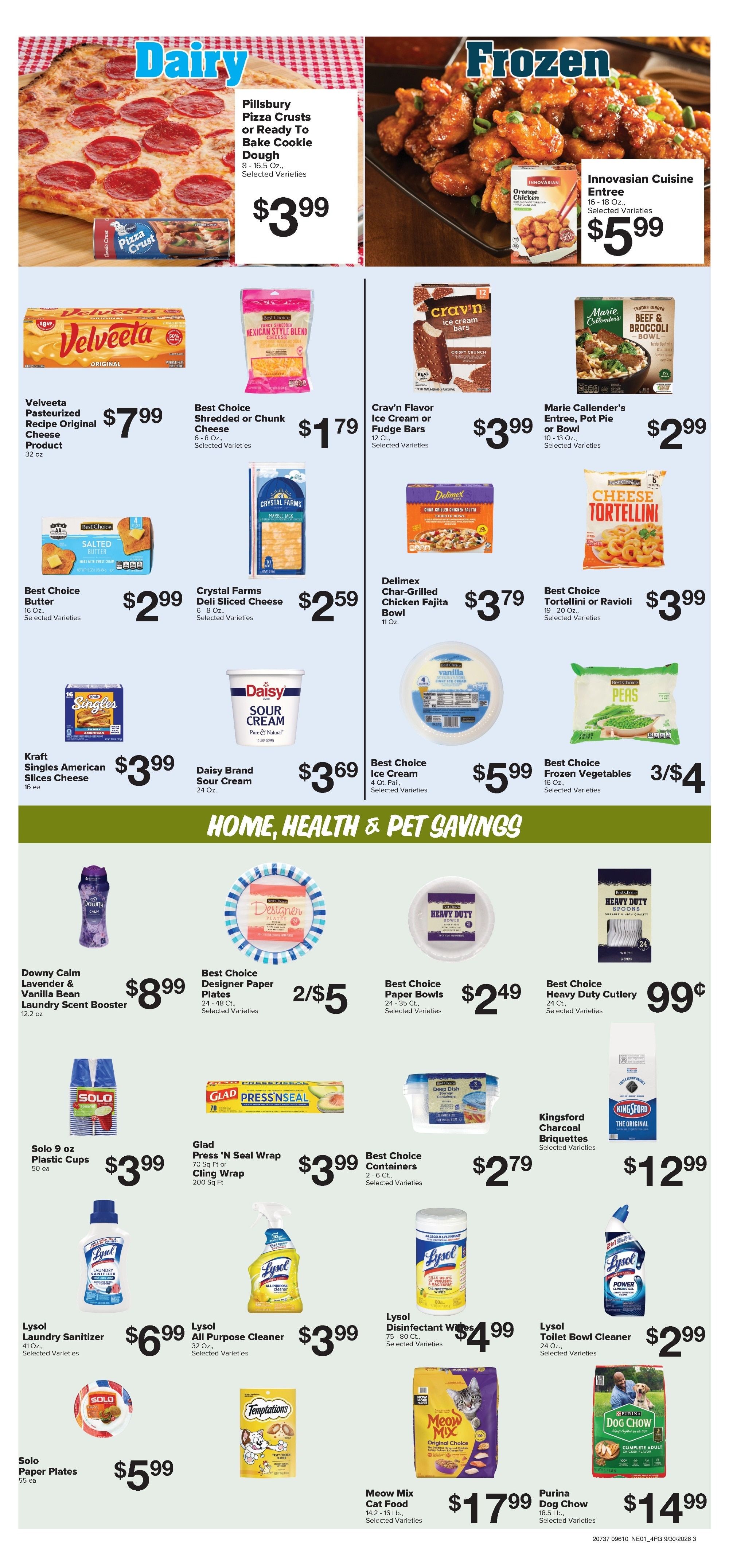 Brown's Grocery Store Weekly Ad September 30 - October 6, 2026