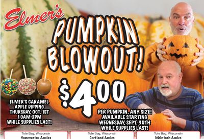 Elmer's County Market (412 N. Lincoln Rd., Escanaba, MI) Newspaper Weekly Ad September 30 - October 6, 2026