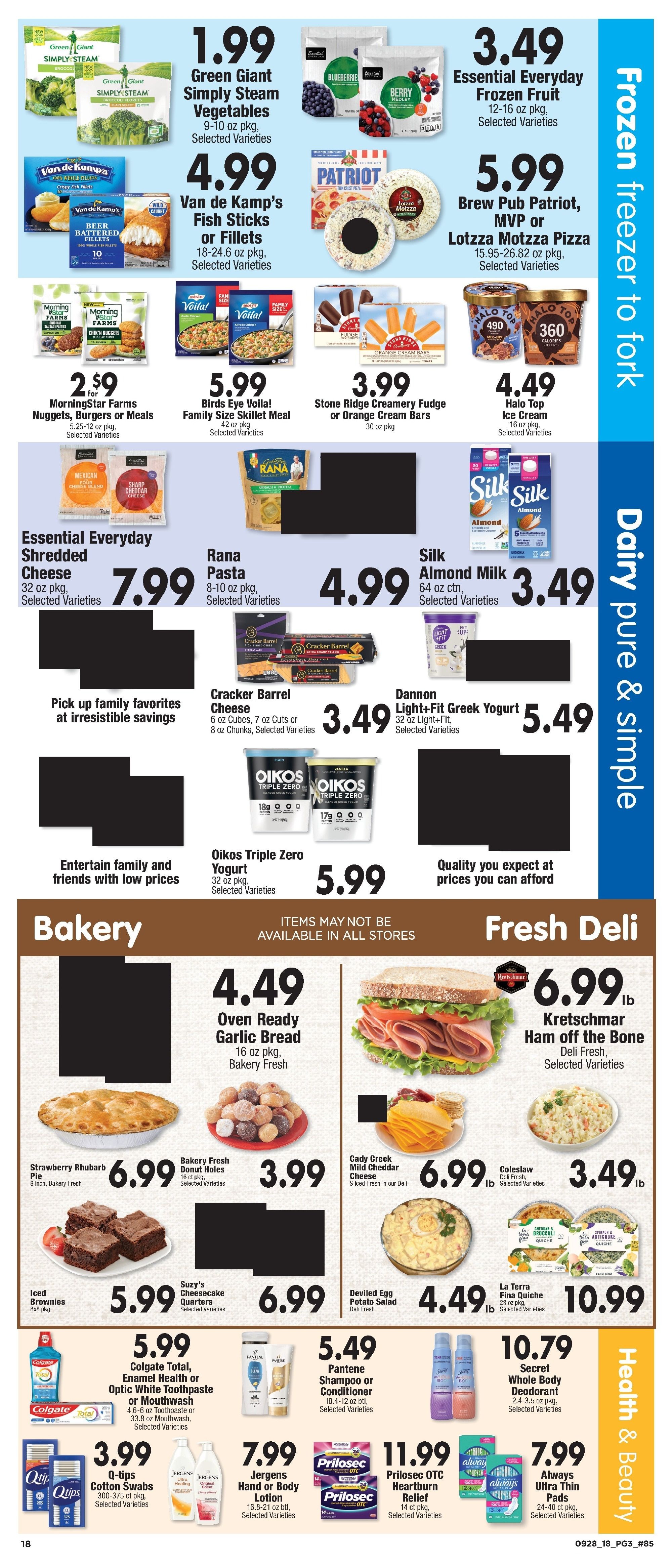 Elmer's County Market (412 N. Lincoln Rd., Escanaba, MI) Weekly Ad September 30 - October 6, 2026