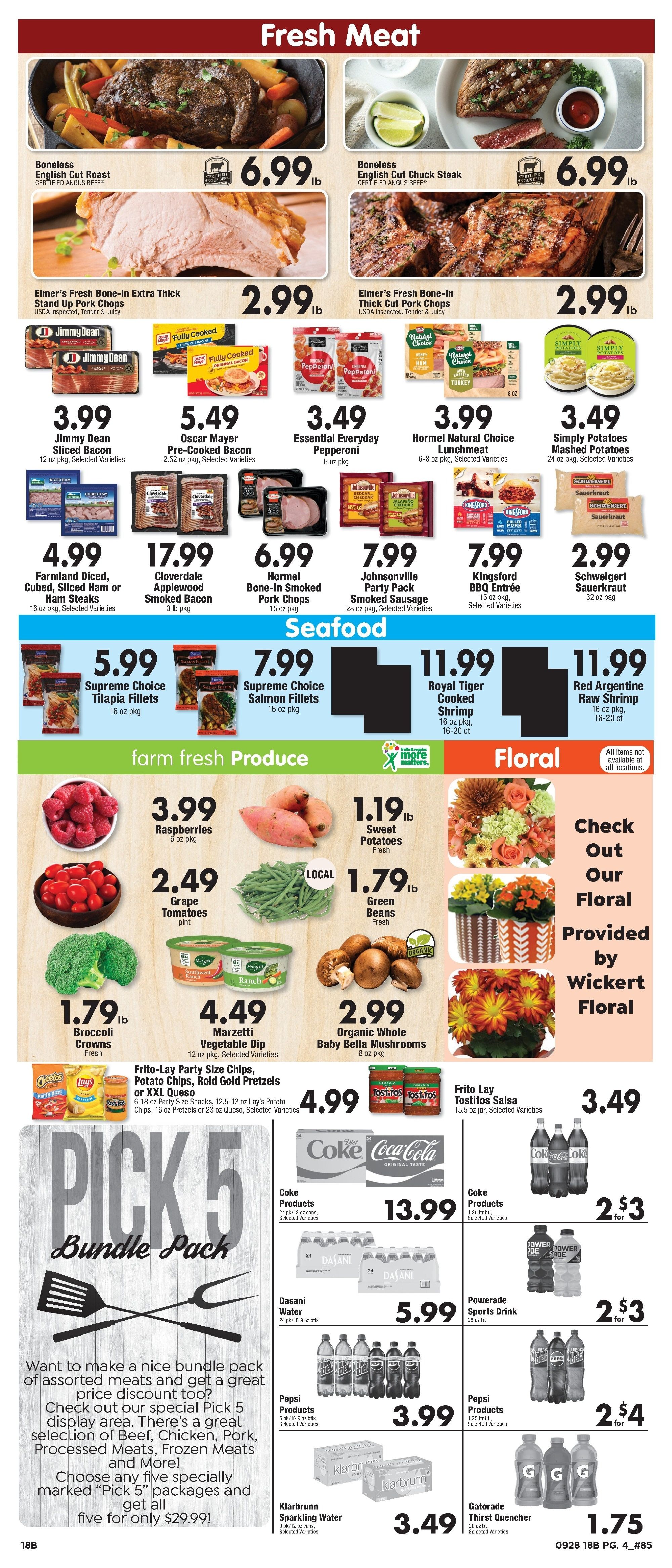 Elmer's County Market (412 N. Lincoln Rd., Escanaba, MI) Weekly Ad September 30 - October 6, 2026