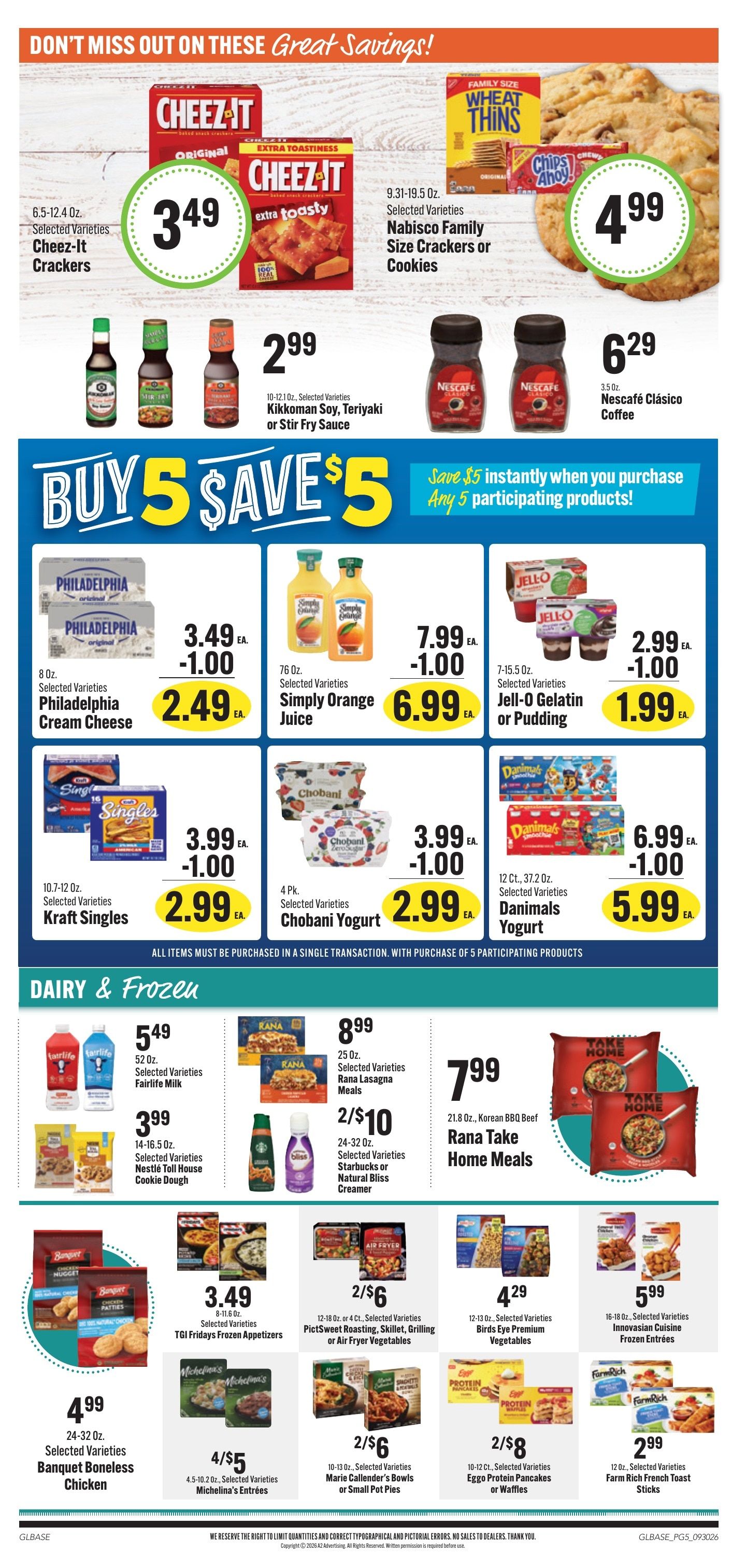 Bender's Foods (Guttenberg, IA) Weekly Ad September 30 - October 6, 2026