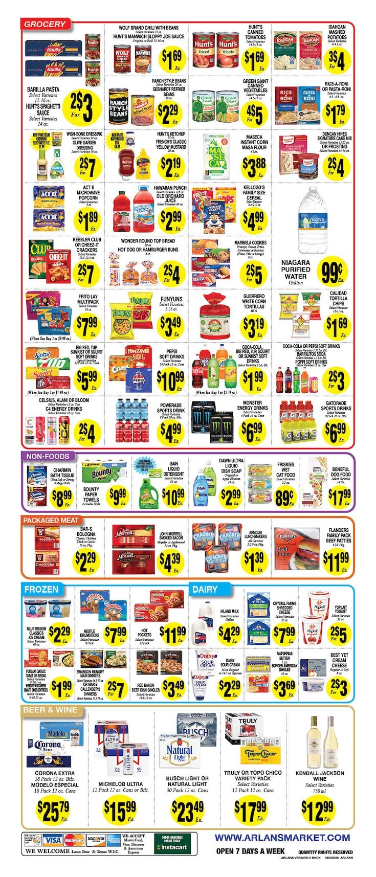 Arlan's Market (Cameron and other locations, TX) Weekly Ad September 30 - October 6, 2026