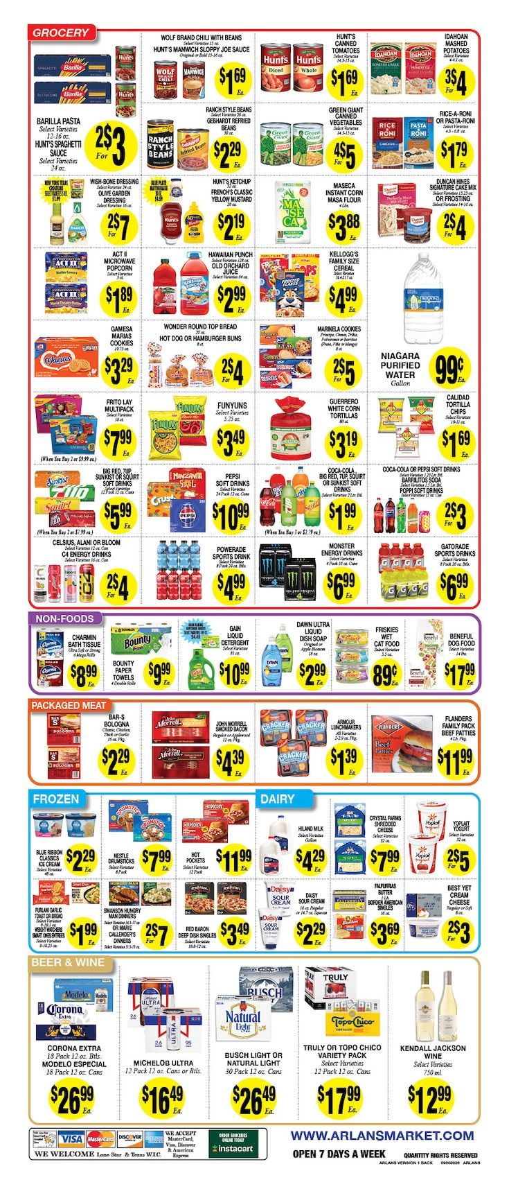 Arlan's Market (Freeport and other locations, TX) Weekly Ad September 30 - October 6, 2026