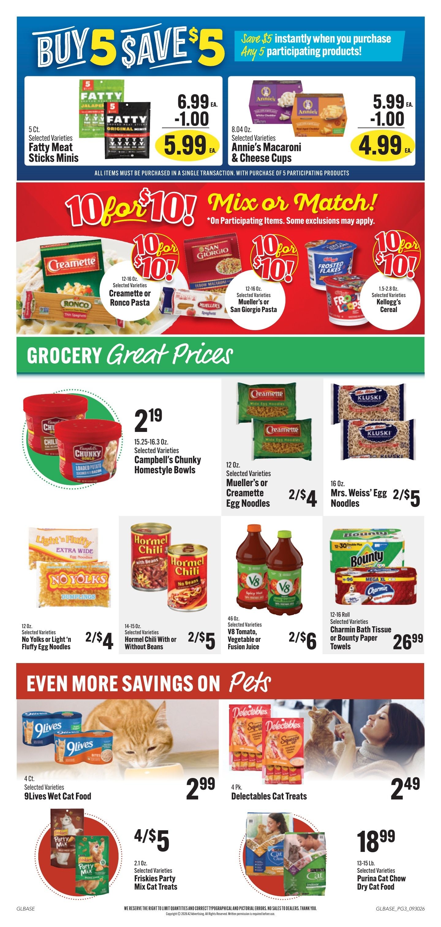 Bender's Foods (Bellevue, IA) Weekly Ad September 30 - October 6, 2026