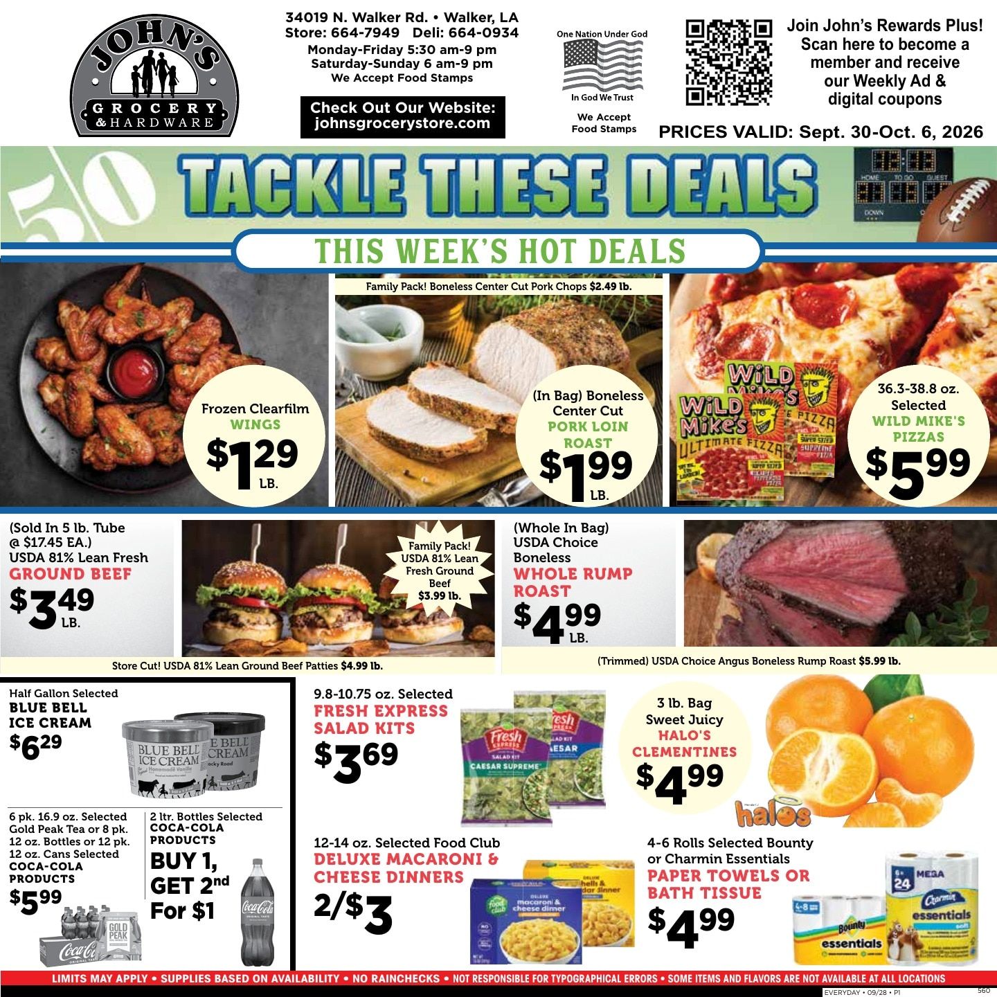 John's Grocery Weekly Ad September 30 - October 6, 2026