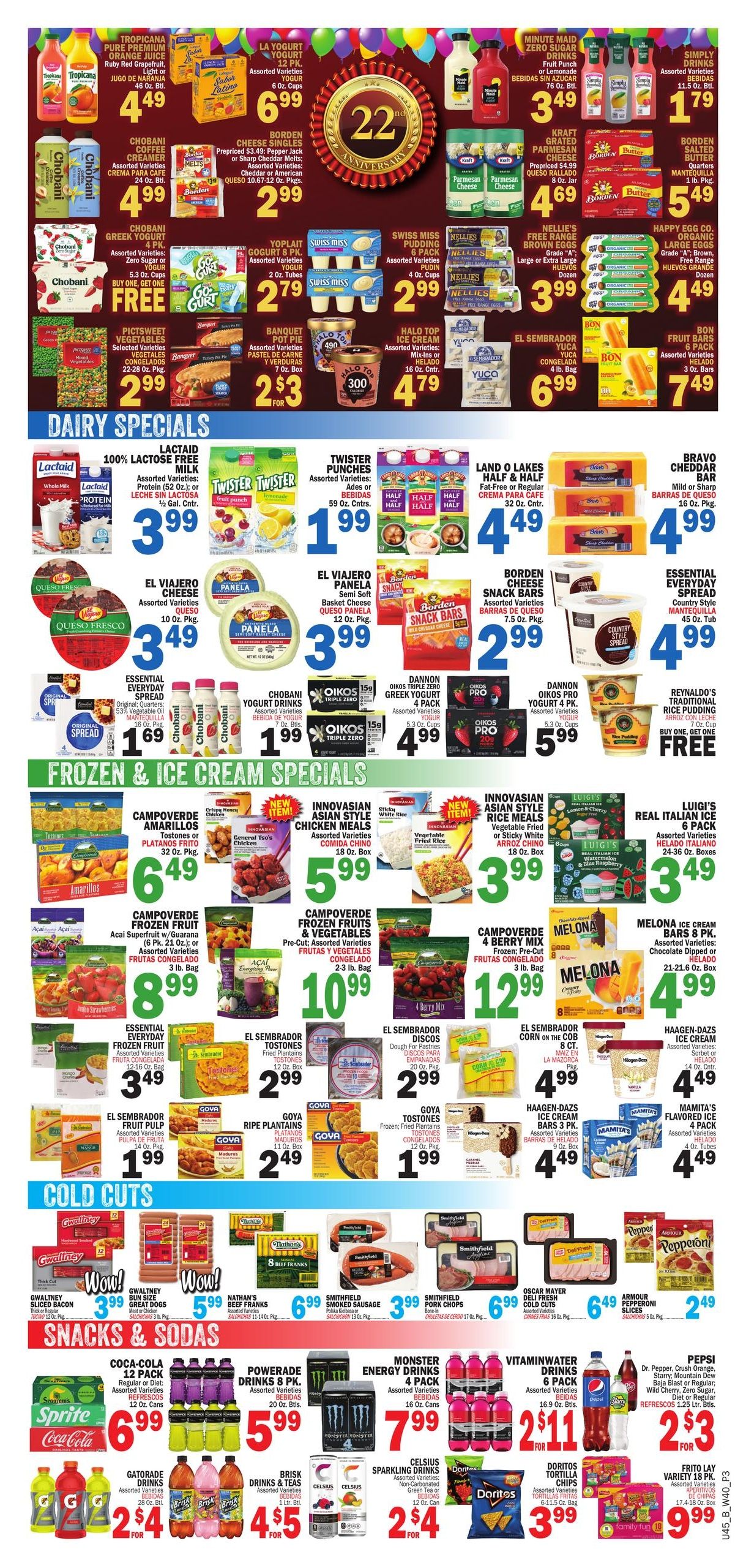 Bravo Supermarket (Boca Raton Area, FL) Bravo Florida Weekly Weekly Ad October 1 - 7, 2026
