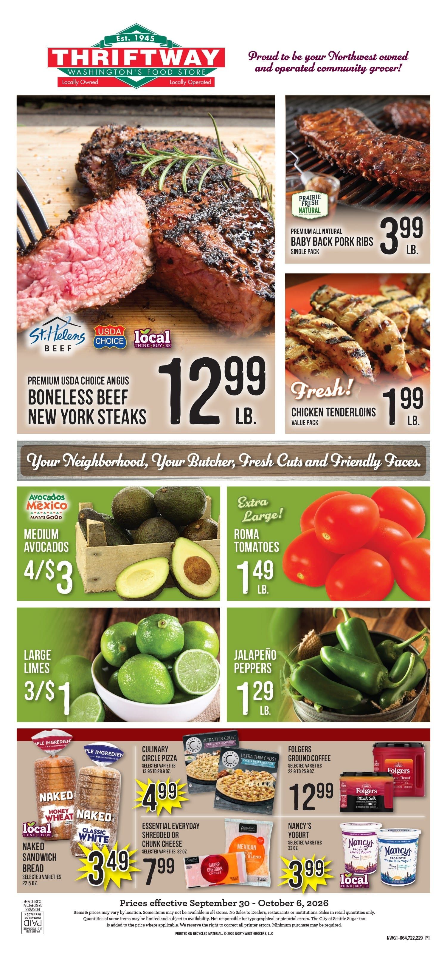 Forks Outfitters Weekly Ad September 30 - October 6, 2026