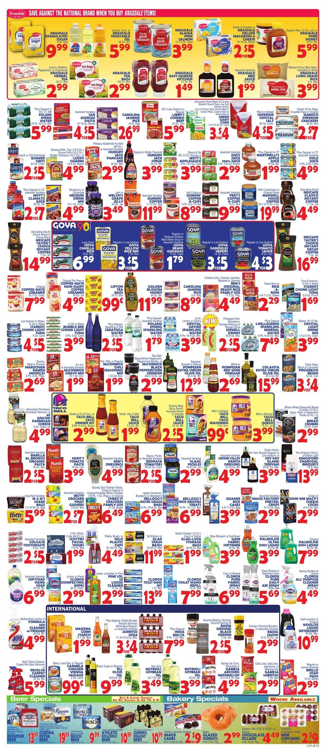 Bravo Supermarket (Coral Springs Area, FL) Weekly Ad September 25 - October 1, 2026
