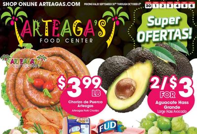 Arteaga's Food Center Weekly Ad September 30 - October 6, 2026
