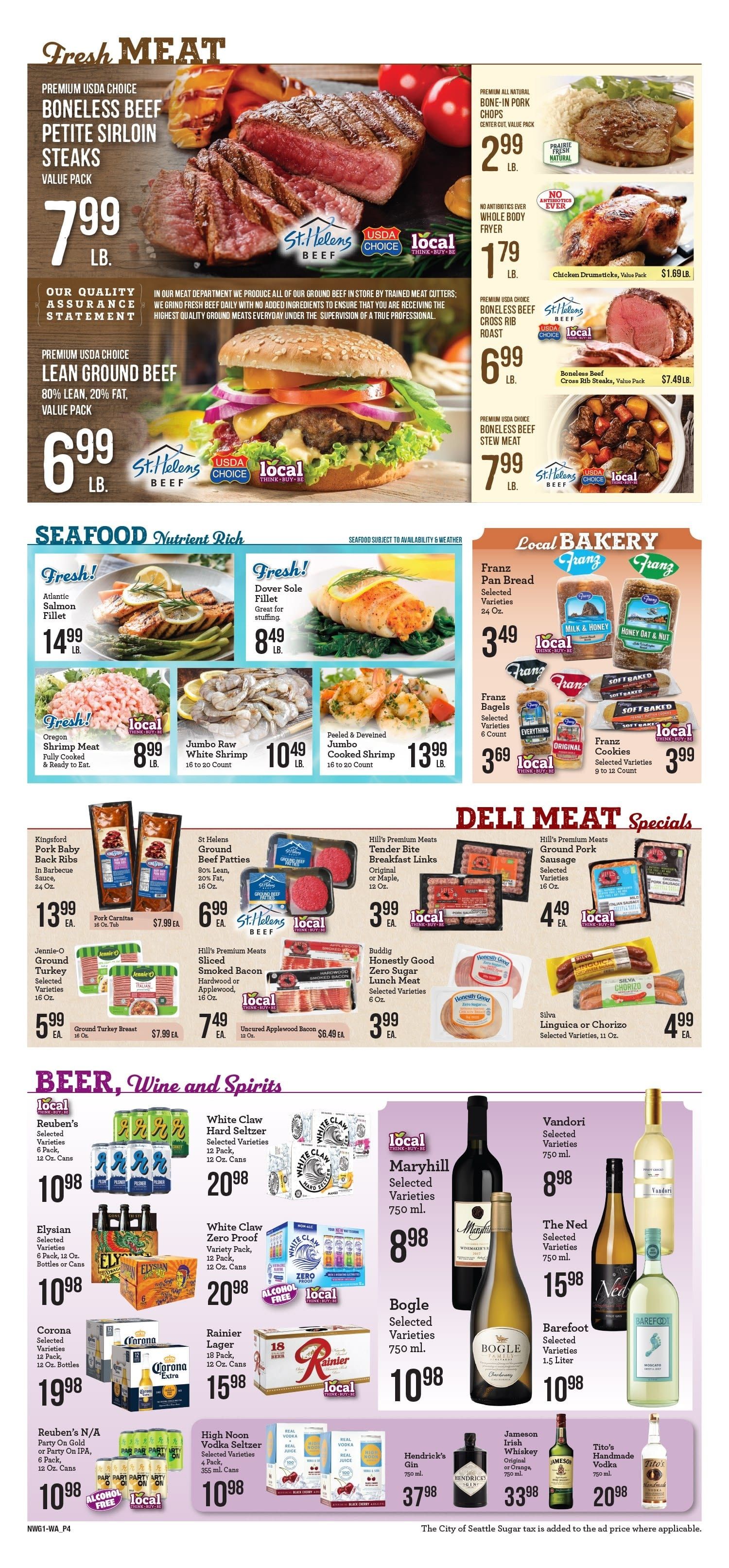 Granite Falls IGA Weekly Ad September 30 - October 6, 2026