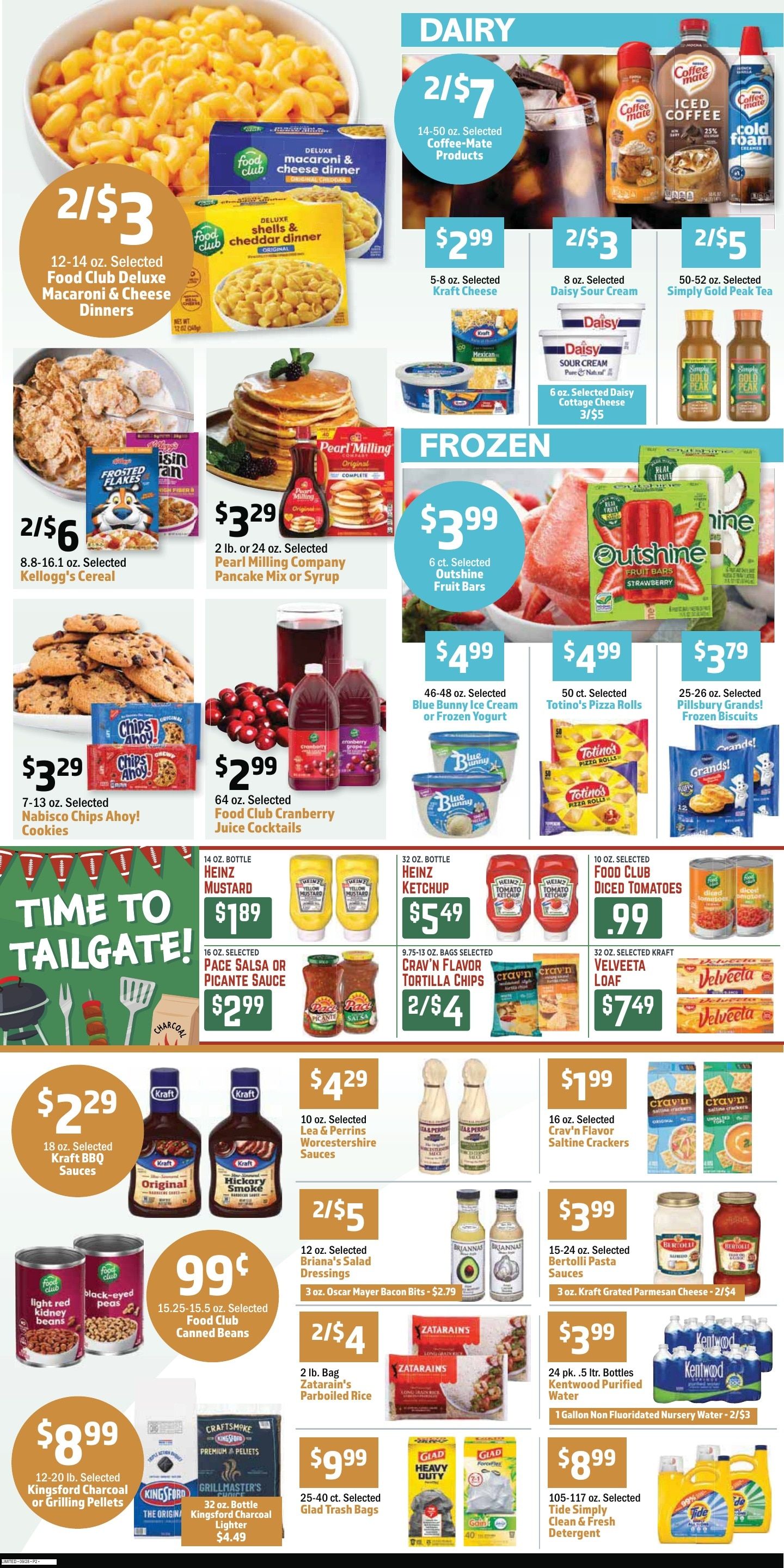 Calhoun Groceries Weekly Ad September 30 - October 6, 2026