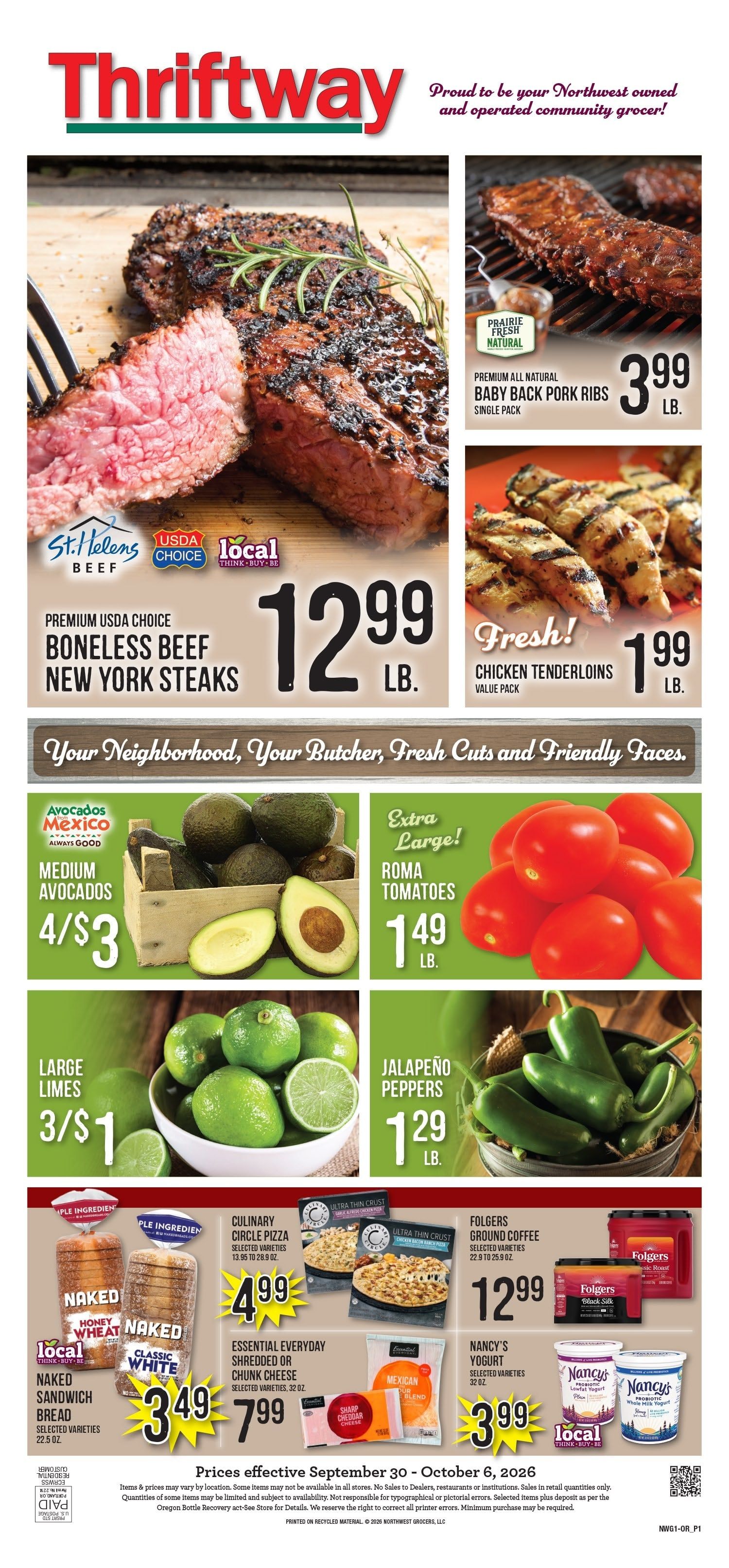 JC Market Toledo Weekly Ad September 30 - October 6, 2026