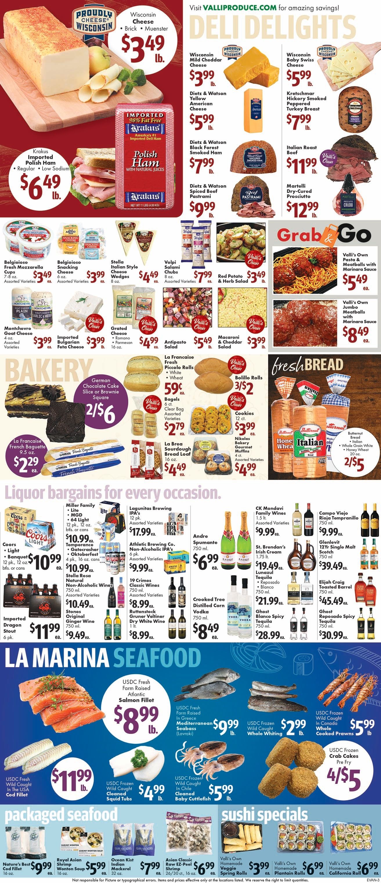 Valli Produce (Evanston, IL) Weekly Ad September 30 - October 6, 2026