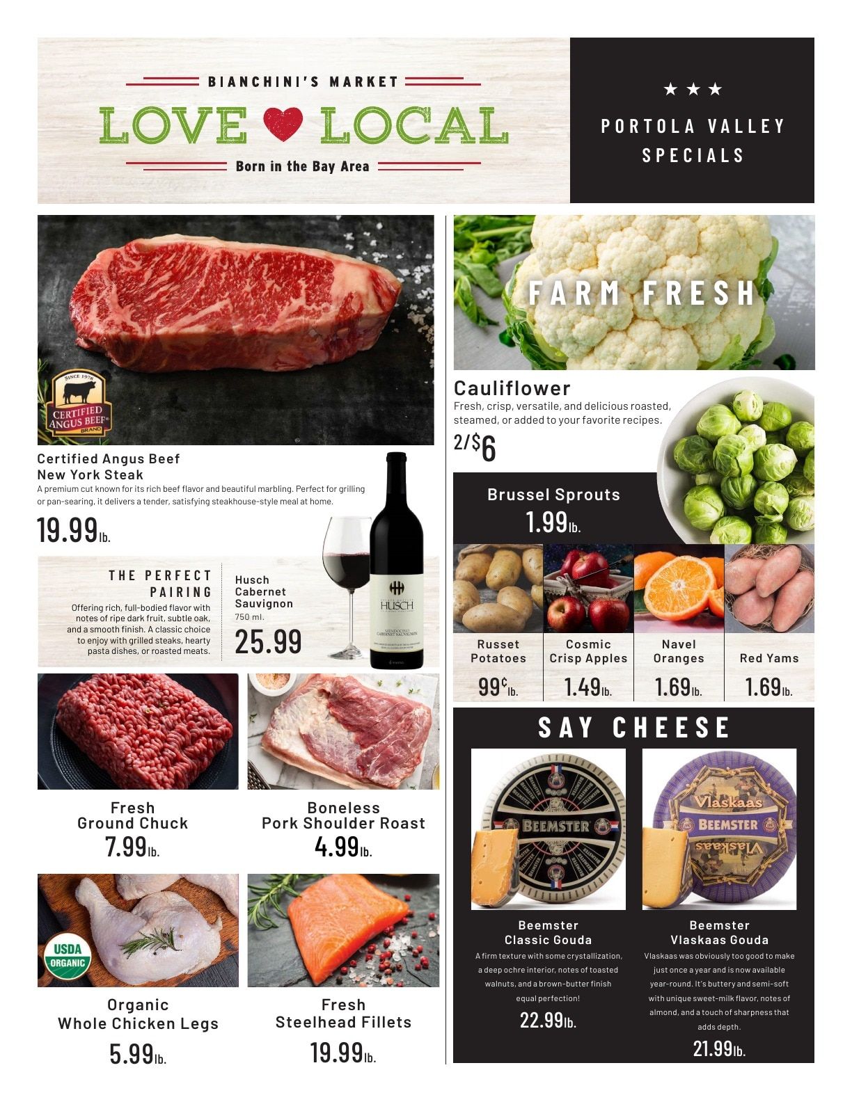 Bianchini's Market Weekly Ad September 30 - October 6, 2026