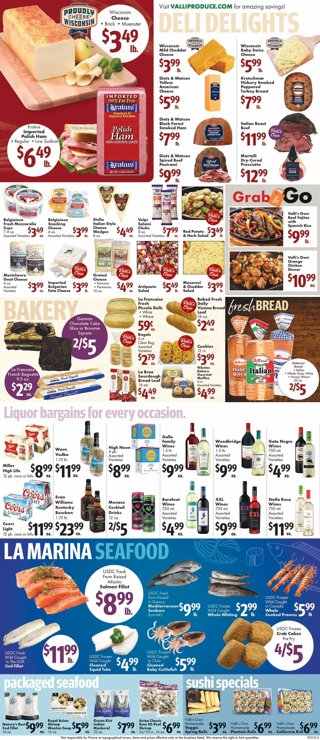 Valli Produce (Rockford, IL) Weekly Ad September 30 - October 6, 2026