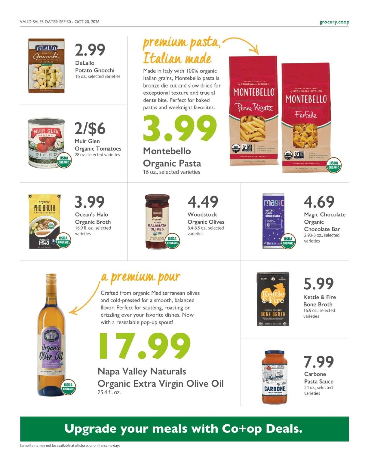 La Montañita Co-op Co+op Deals Weekly Ad September 30 - October 20, 2026