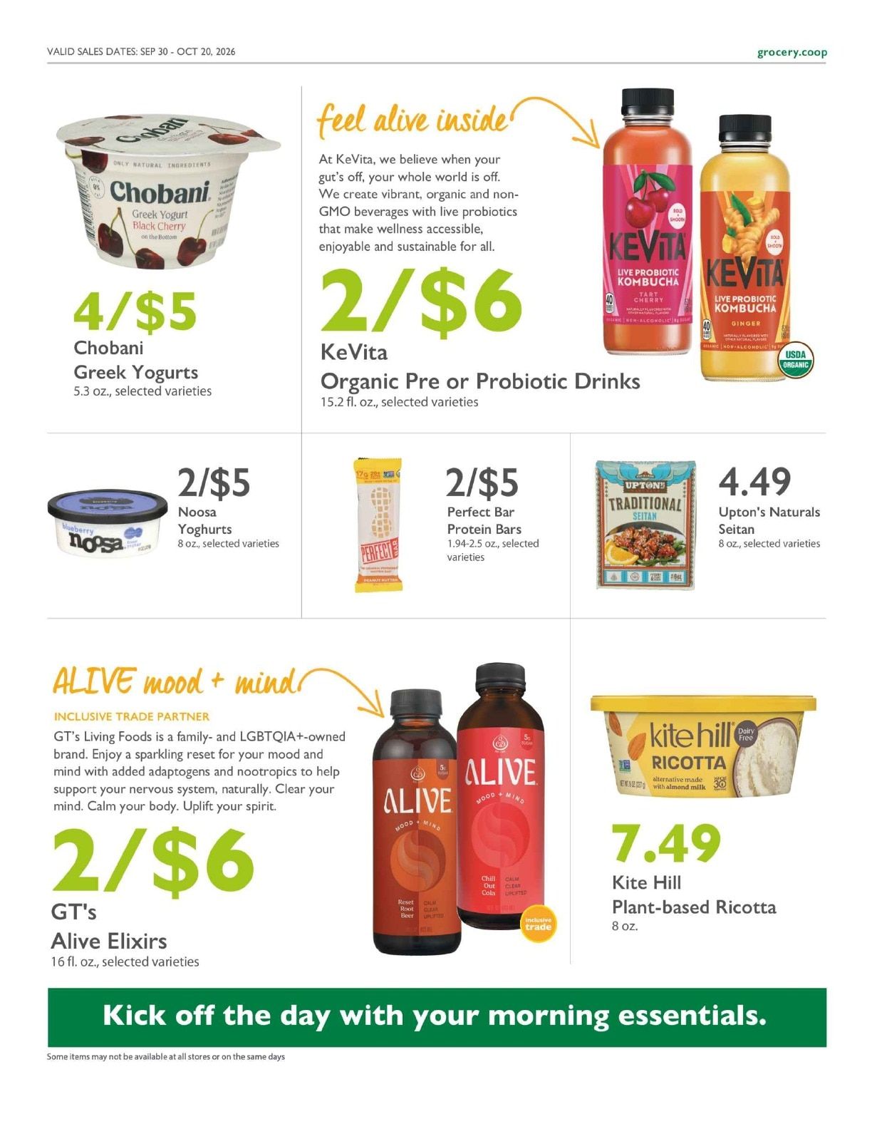 La Montañita Co-op Co+op Deals Weekly Ad September 30 - October 20, 2026