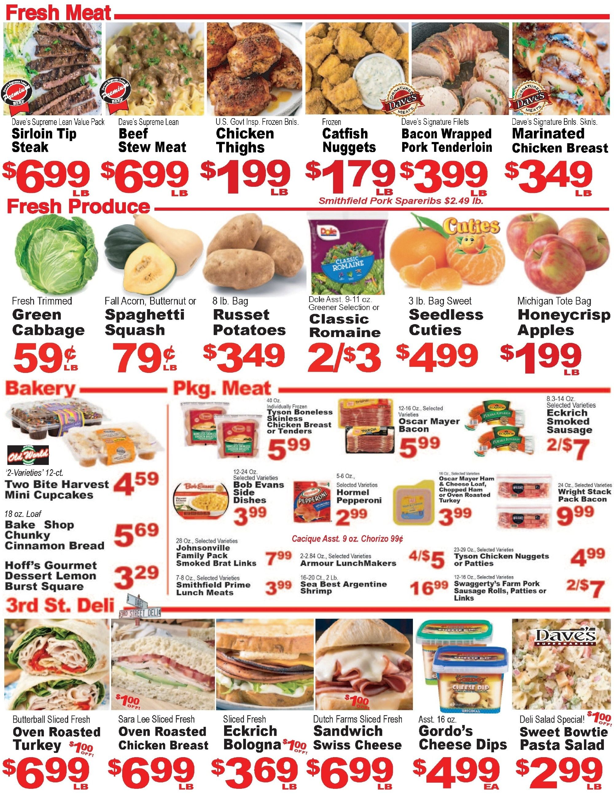 Dave's Supermarket (Fairbury, IL) Weekly Ad September 30 - October 6, 2026