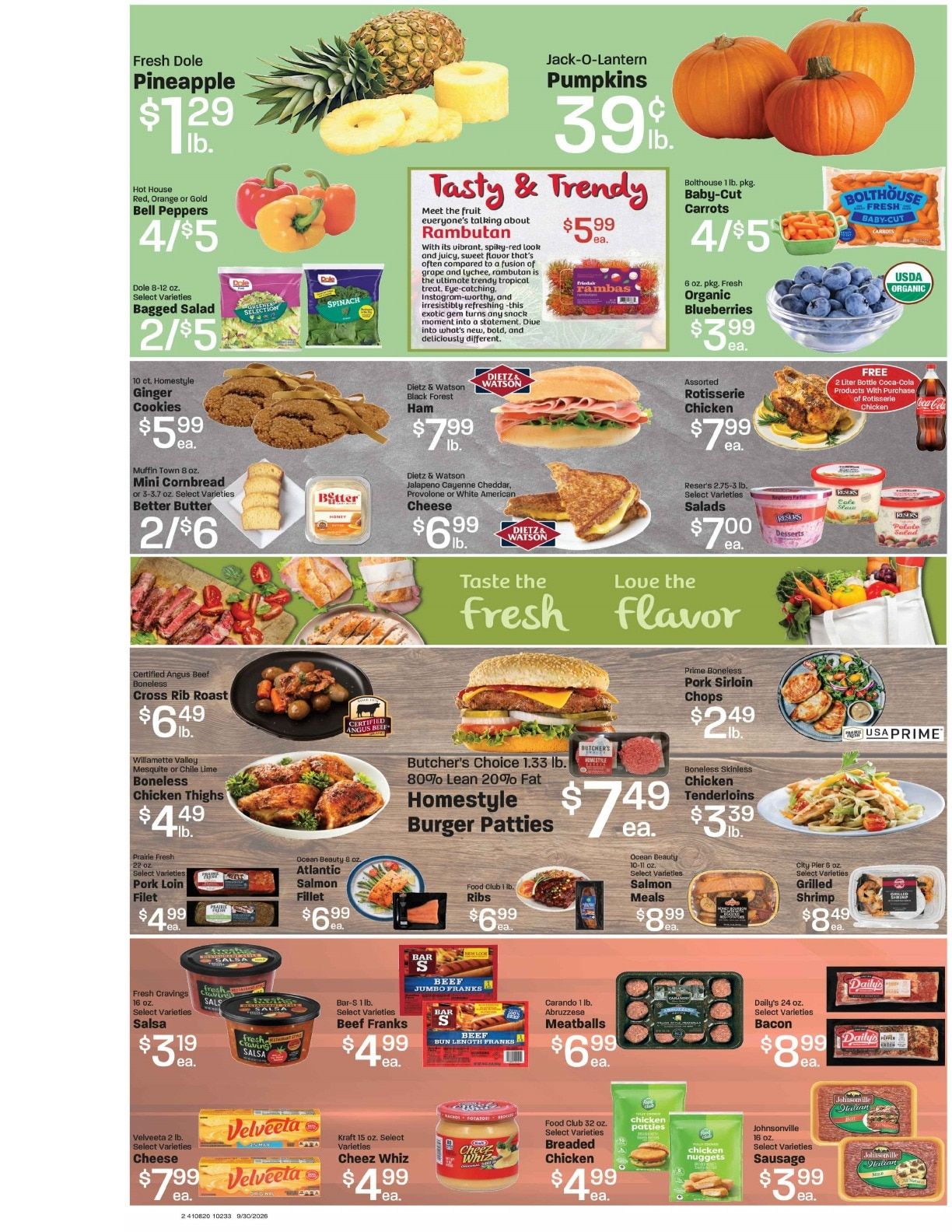 Benedict's Market Weekly Ad September 30 - October 6, 2026