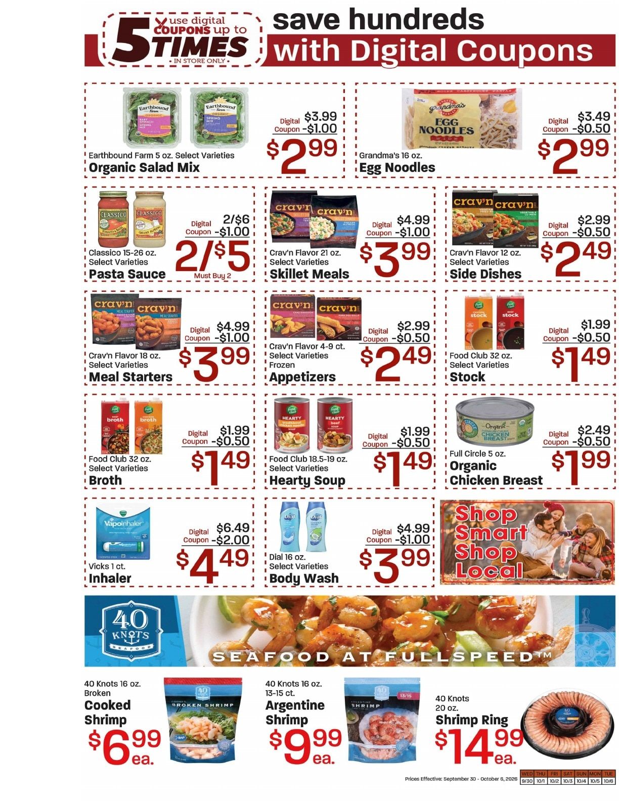 Benedict's Market Weekly Ad September 30 - October 6, 2026
