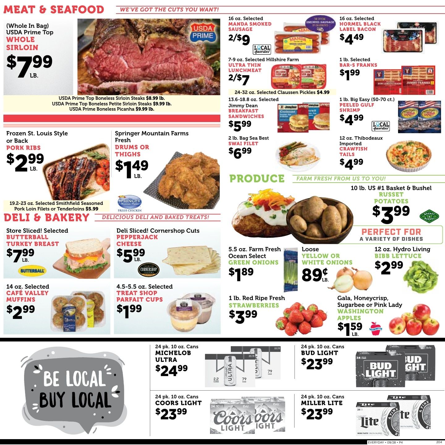 Cade's Market Weekly Ad September 30 - October 6, 2026