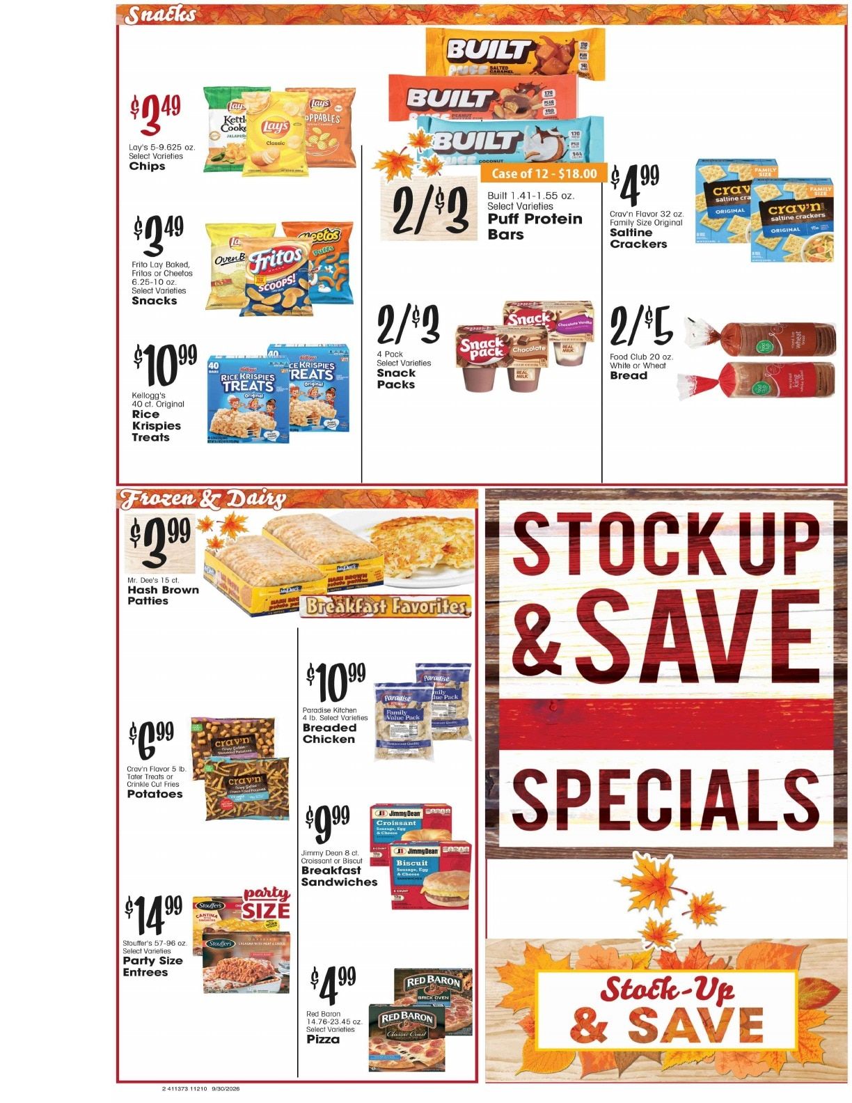 Panaca Market Weekly Ad September 30 - October 6, 2026