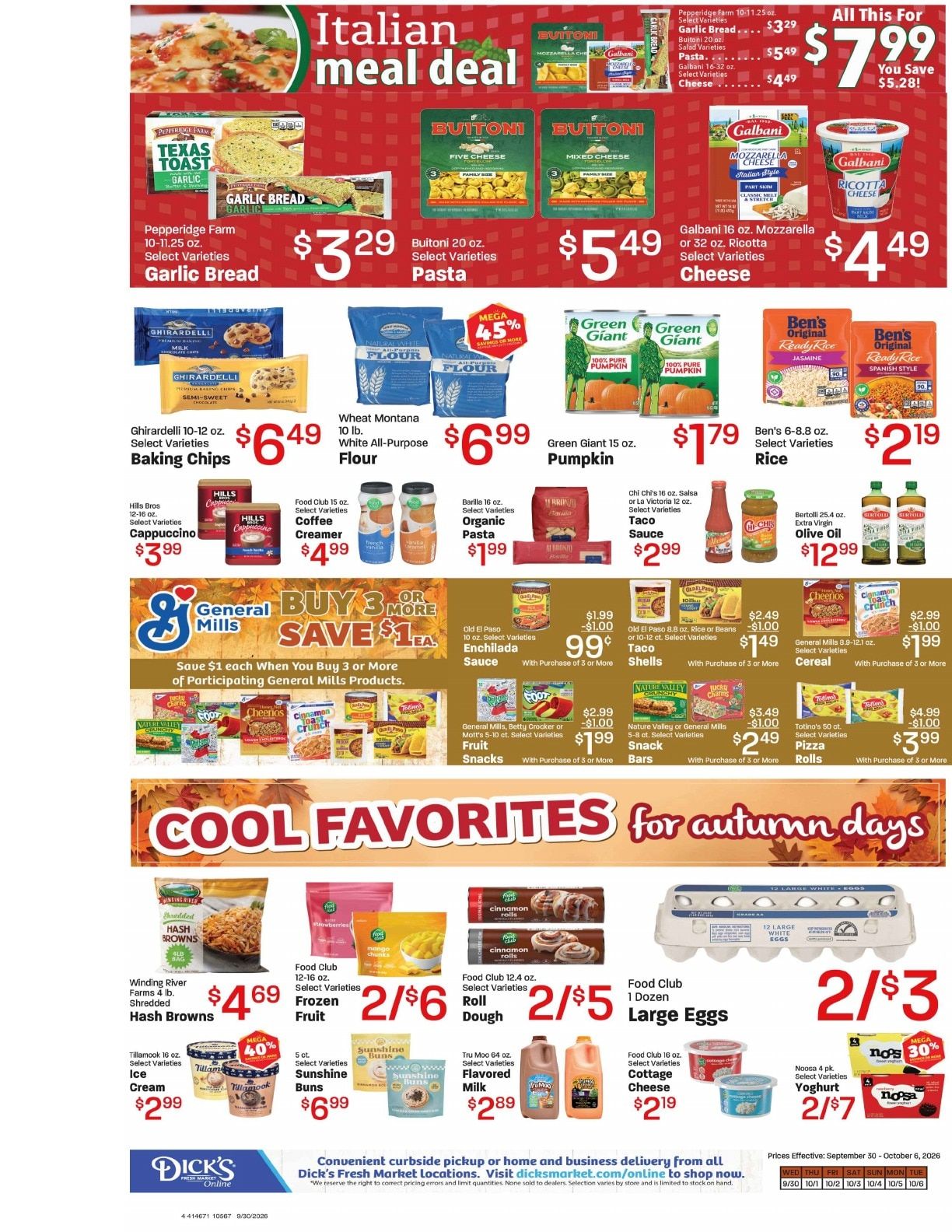 Dick's Market (Bountiful, UT) Weekly Ad September 30 - October 6, 2026