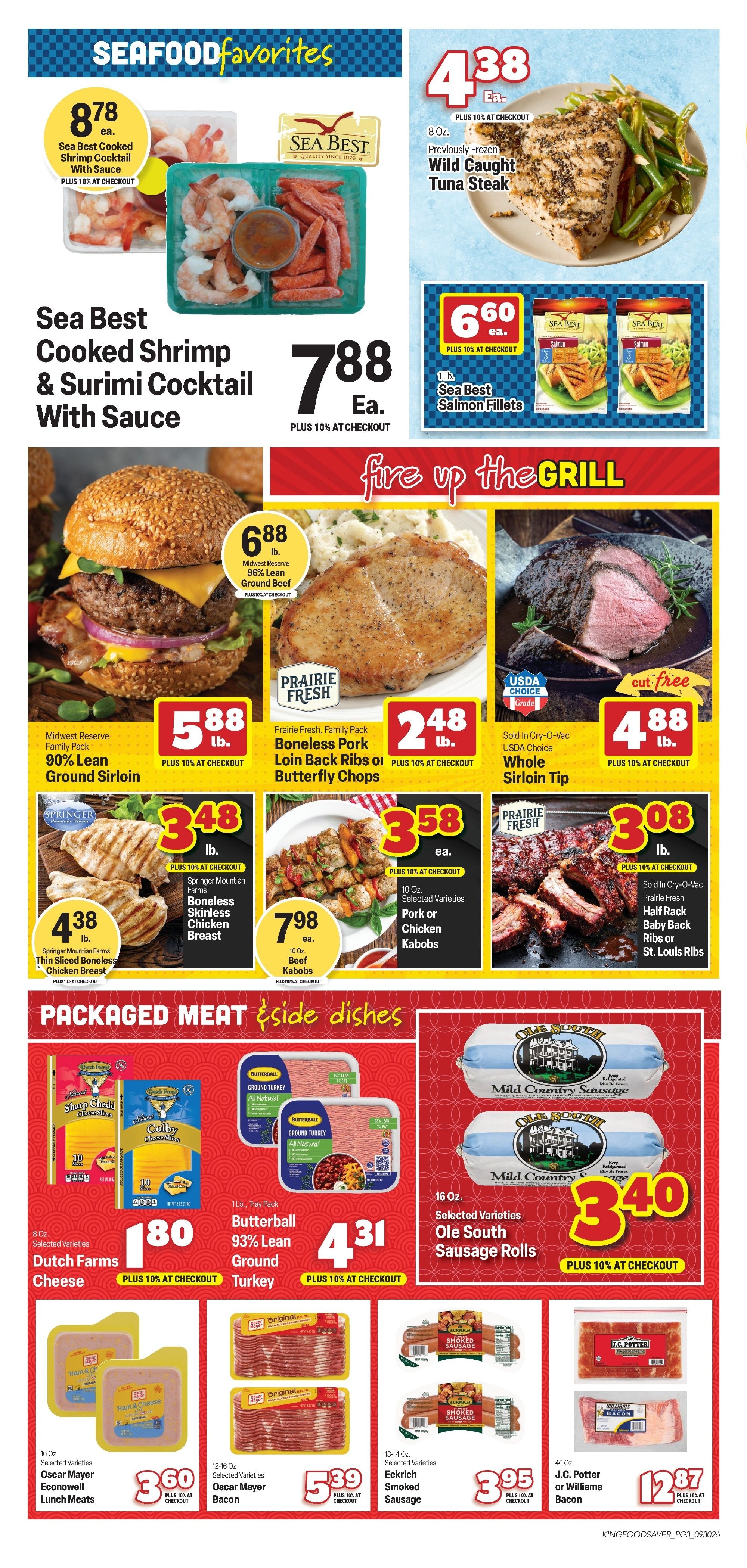 King Food Saver (Neosho, MO) Weekly Ad September 30 - October 13, 2026