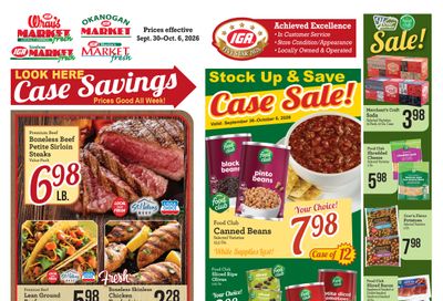 Vashon Market Fresh Weekly Ad September 30 - October 6, 2026