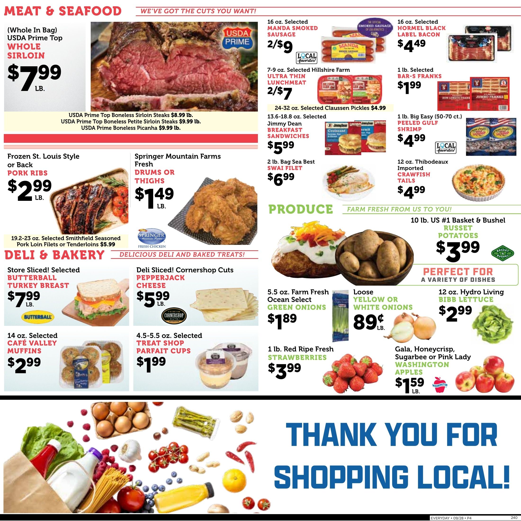 Wayne Lee's Grocery & Market Weekly Ad September 30 - October 6, 2026