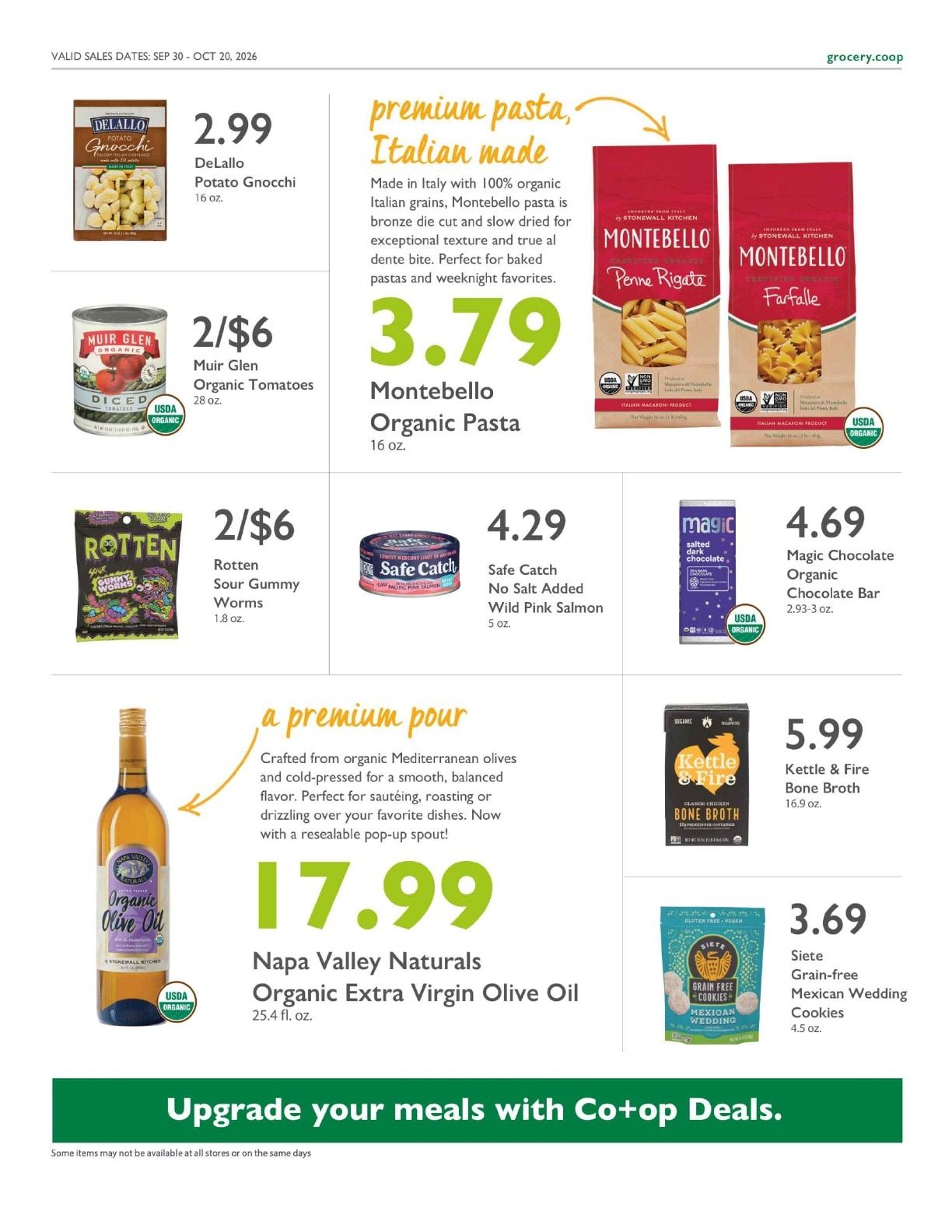 City Center Market Co+op Deals Weekly Ad September 30 - October 20, 2026