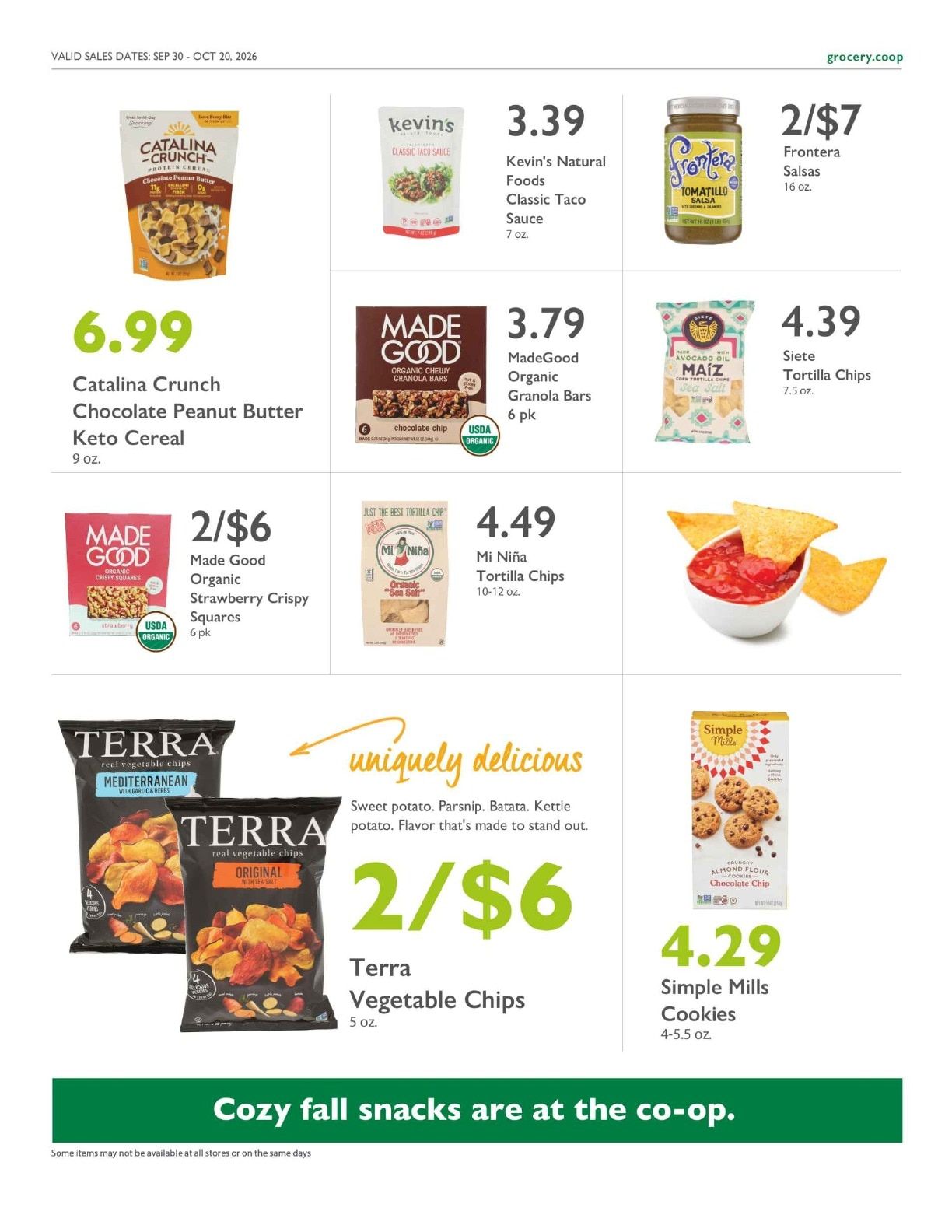 City Center Market Co+op Deals Weekly Ad September 30 - October 20, 2026
