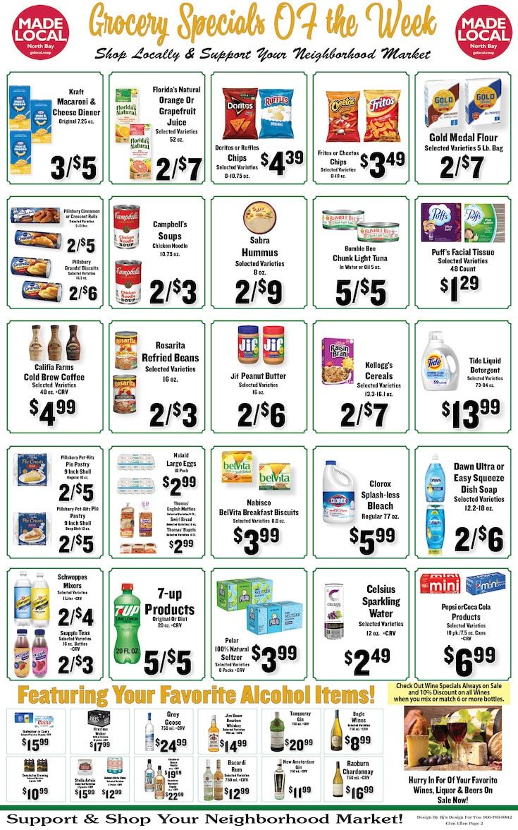 Glen Ellen Village Market Weekly Ad September 30 - October 6, 2026