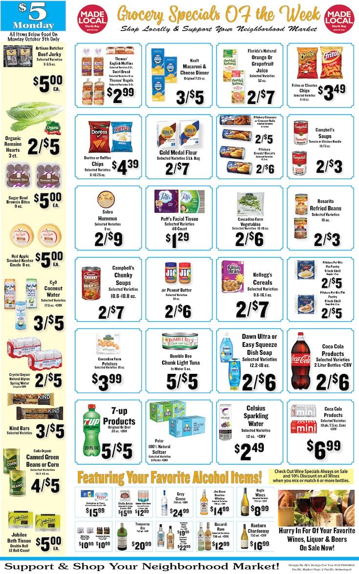 Pacific Market (Sebastopol, CA) Weekly Ad September 30 - October 6, 2026