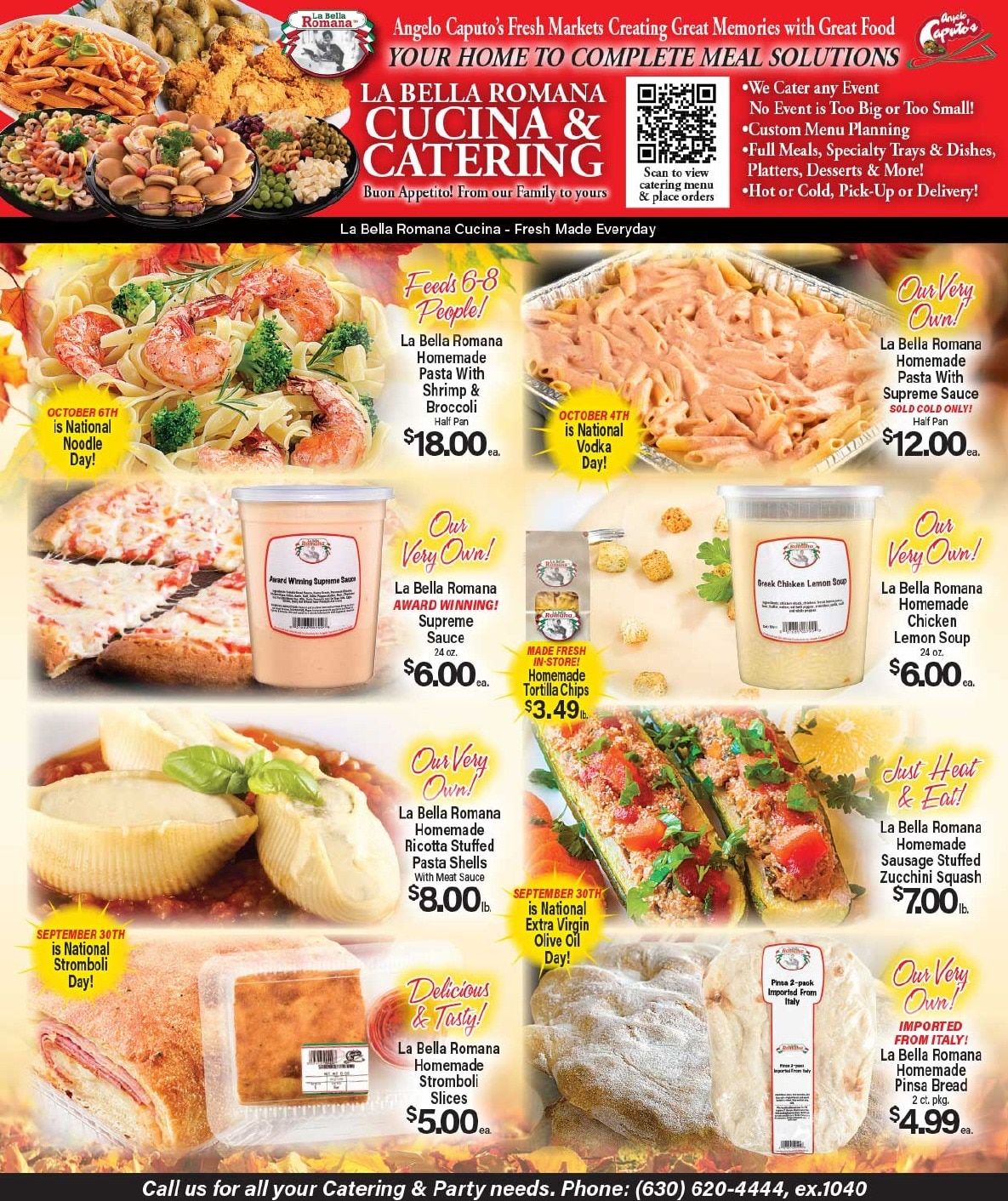 Angelo Caputo's Fresh Market (Addison and other locations, IL) Weekly Ad September 30 - October 6, 2026