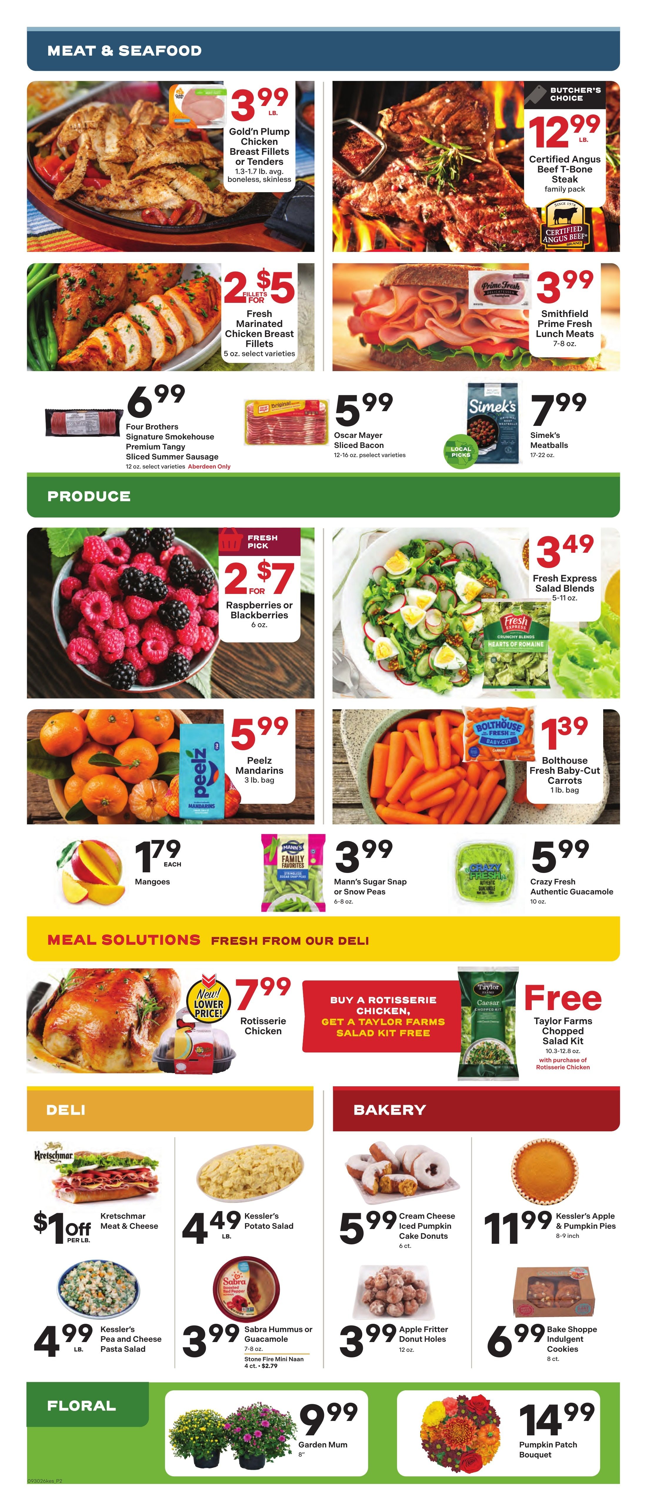 Kessler's Grocery Weekly Ad September 30 - October 6, 2026