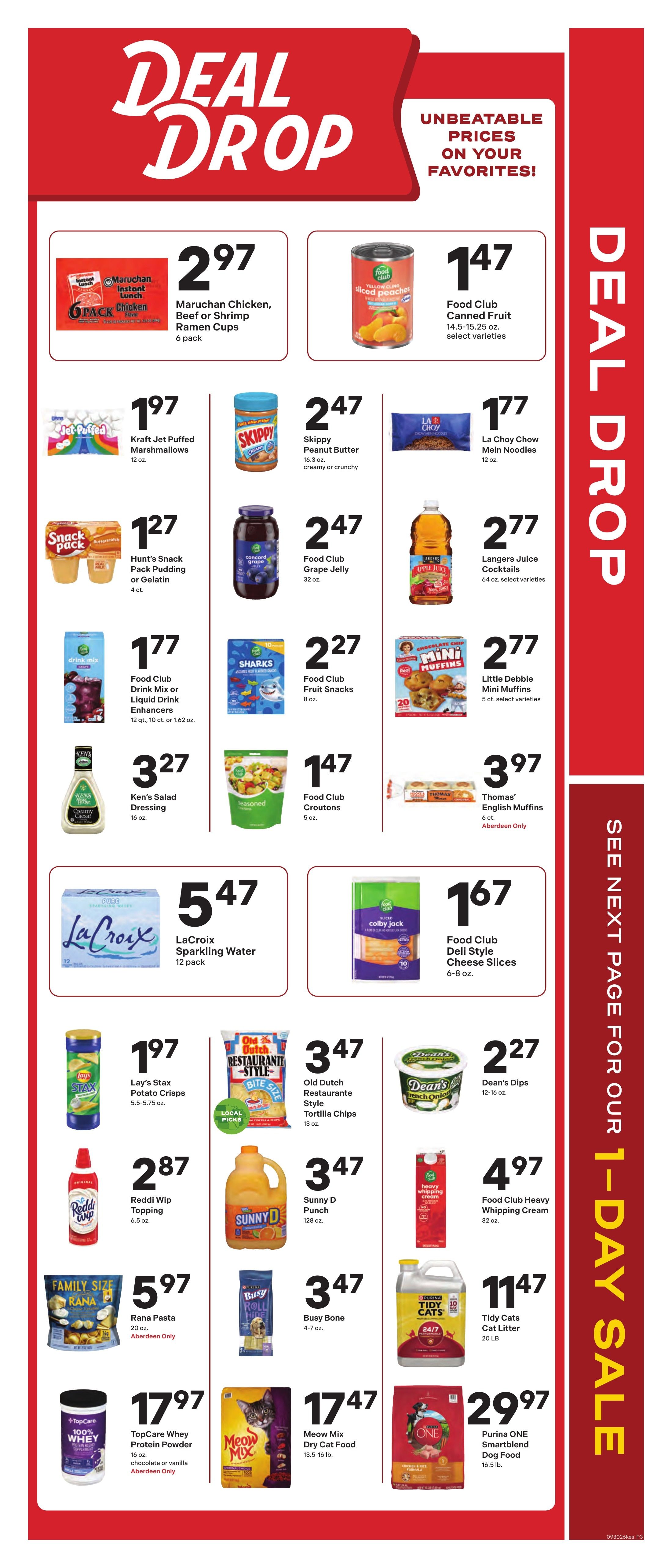 Kessler's Grocery Weekly Ad September 30 - October 6, 2026