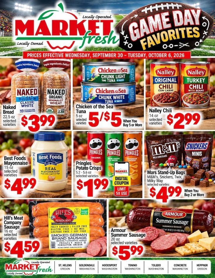 Concrete Market Fresh Weekly Ad September 30 - October 6, 2026