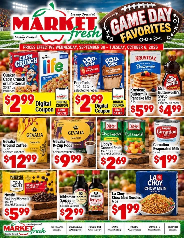 Concrete Market Fresh Weekly Ad September 30 - October 6, 2026