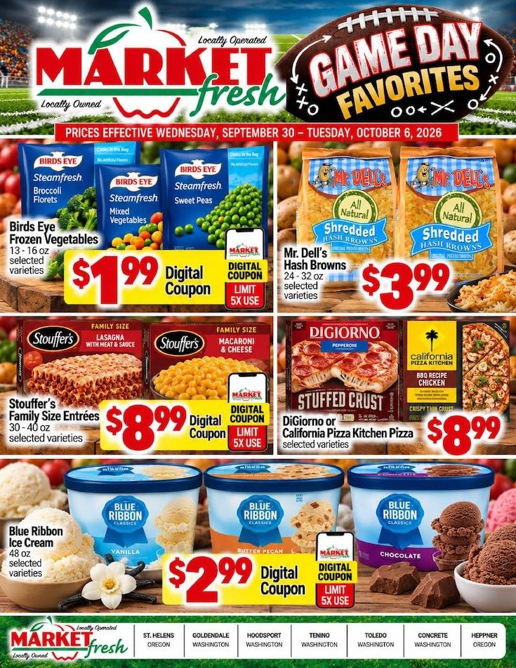 Concrete Market Fresh Weekly Ad September 30 - October 6, 2026