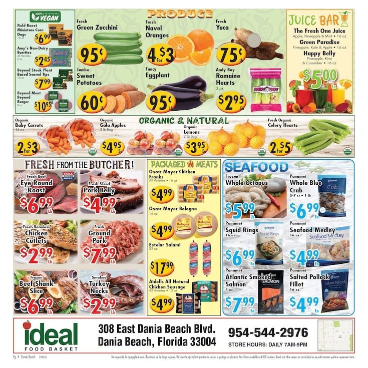 Ideal Food Basket (Dania Beach, FL) Weekly Ad September 30 - October 6, 2026