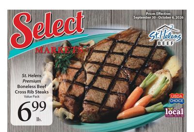 Okie's Select Market Weekly Ad September 30 - October 6, 2026