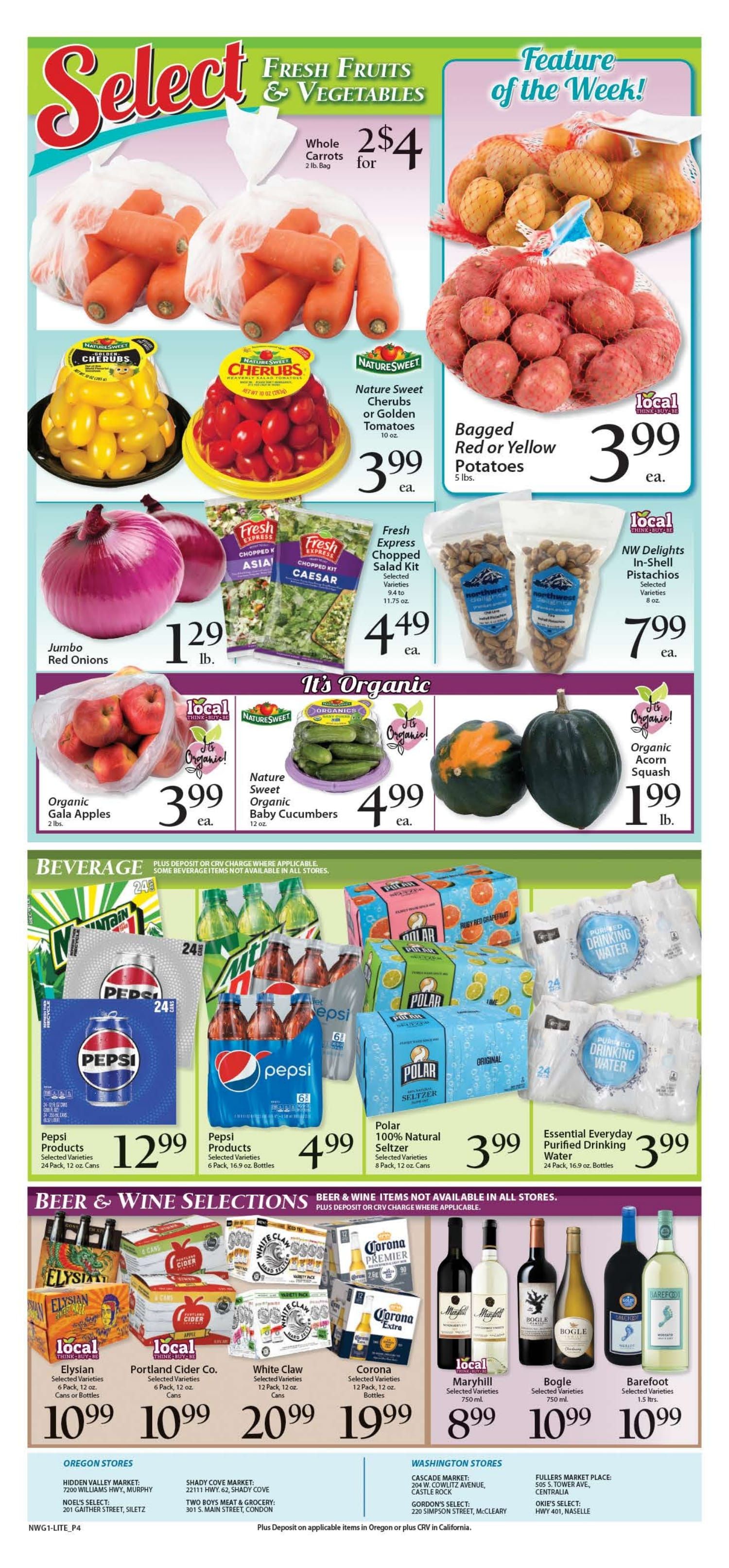 Okie's Select Market Weekly Ad September 30 - October 6, 2026
