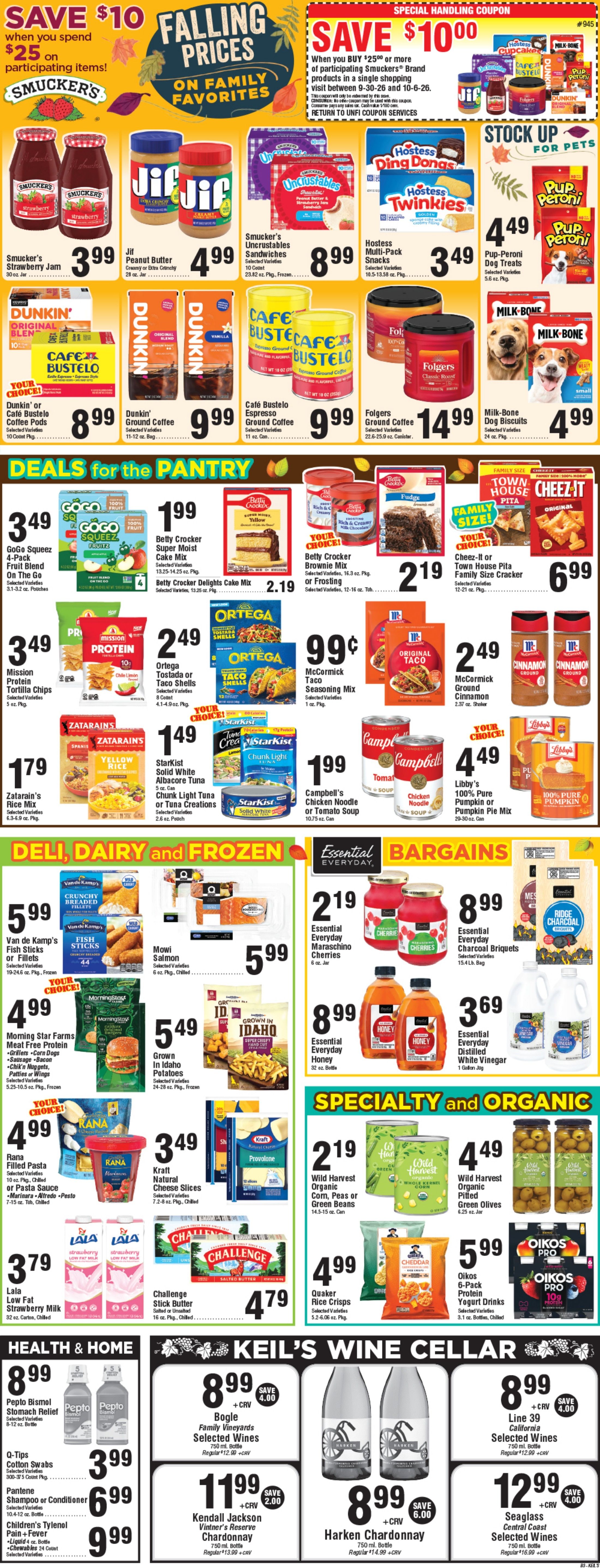 Keil's Fresh Food Stores (San Diego, CA) Weekly Ad September 30 - October 6, 2026