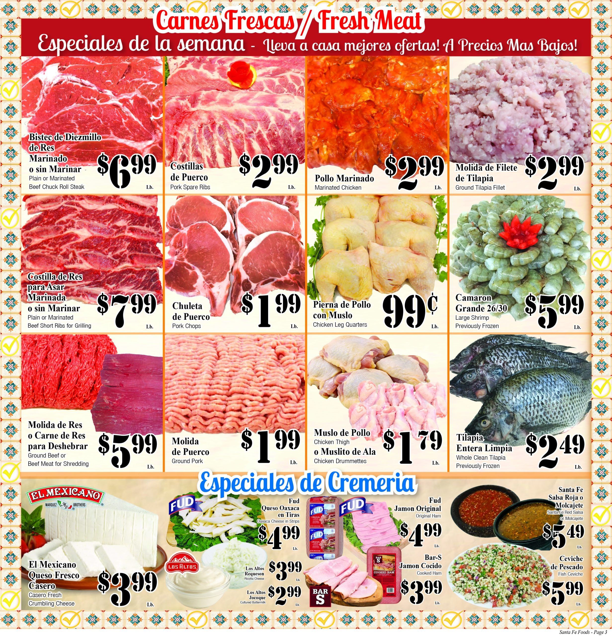 Santa Fe Foods Weekly Ad September 30 - October 6, 2026